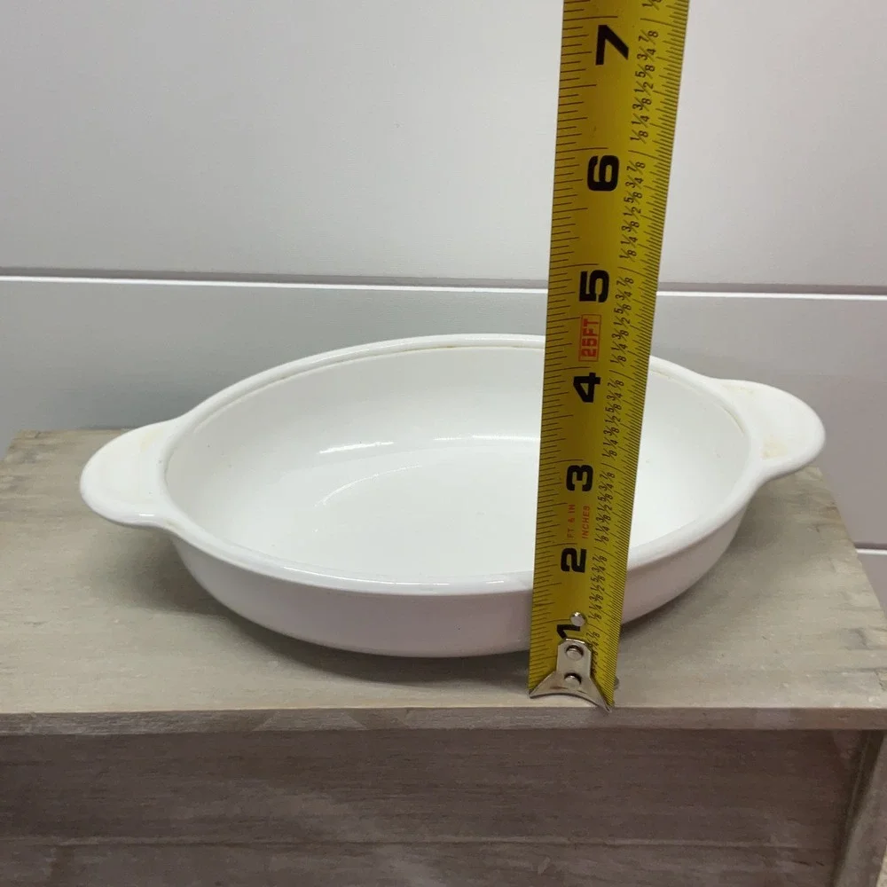 Corning Ware P-14-B White Oval Casserole Dish 14 Ounce Vintage Bakeware USA